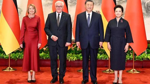 Şi Cinping, Almanya Cumhurbaşkanı Steinmeier ile görüştü