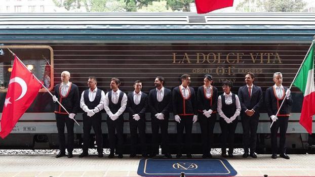 La Dolce Vita Orient Express İstanbul’dan Roma’ya dönüş yolculuğuna başladı
