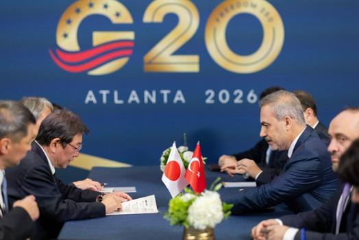 Bakan Fidan,  Atlanta'da Japon Mevkidaşı Motegi ile görüştü