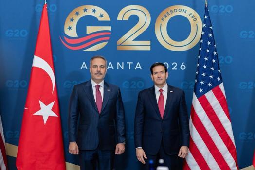 Dışişleri Bakanı Fidan,ABD Dışişleri Bakanı Rubio ile bir araya geldi
