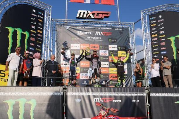 Dünya Motokros Şampiyonası'nın Türkiye etabını Tim Gajser kazandı