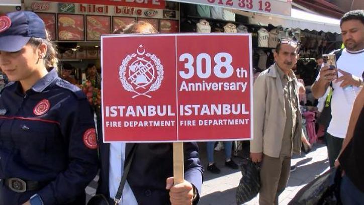 İstanbul'da İtfaiye Teşkilatı'nın 308'inci yılı kutlanıyor
