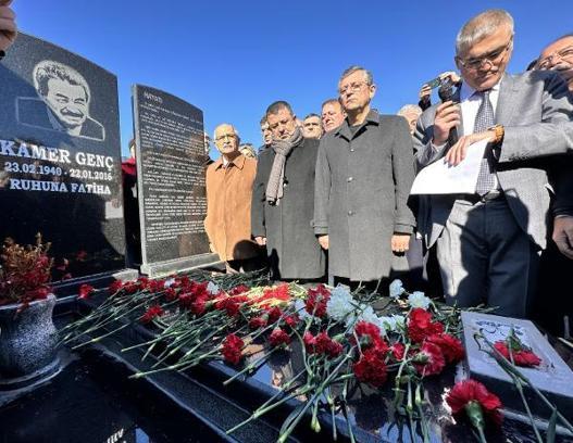 Eski vekil Kamer Genç, Tunceli'deki mezarı başında anıldı