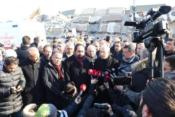 Kılıçdaroğlu: Deprem bölgelerine çadır gönderilmesi lazım