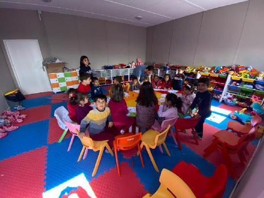 Kahramanmaraş'ta depremzede öğrencilere eğitim merkezi açıldı