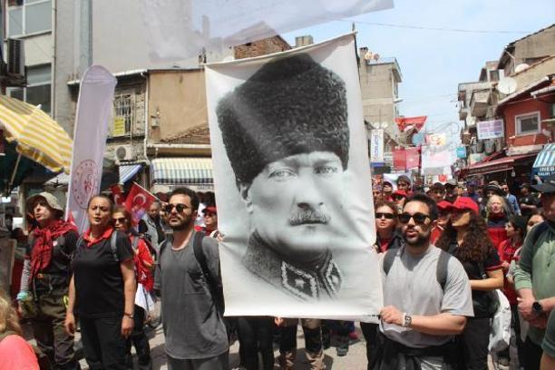 İnebolu'da, 'Atatürk ve İstiklal Yolu Yürüyüşü' başladı
