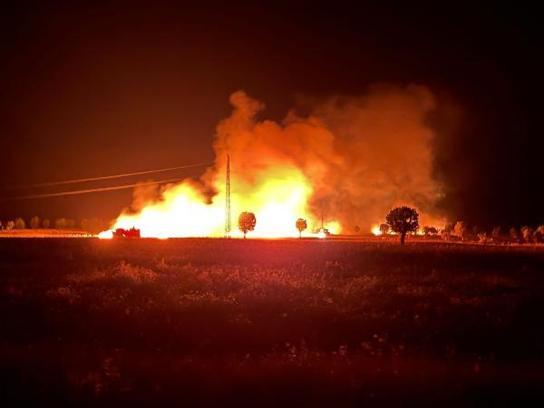 Diyarbakır’da 400 dönümde ekili buğday ve mercimek yandı