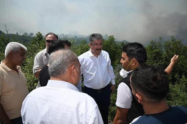 Osmaniye'de orman yangını (3)