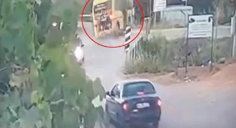Bursa'da 2 kişinin öldüğü kaza kamerada