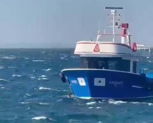 Marmara Adası açıklarında gezi teknesi alabora oldu; 1 ölü