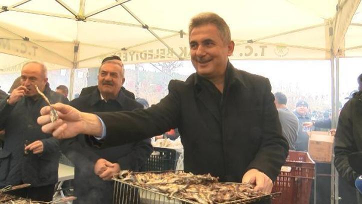 Ankara'daki festivalde 3,5 ton hamsi dağıtıldı