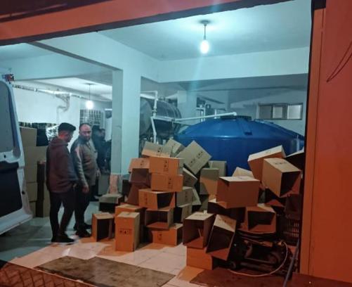 Aydın’da bir fabrikada 10 ton 960 litre sahte zeytinyağı ele geçirildi