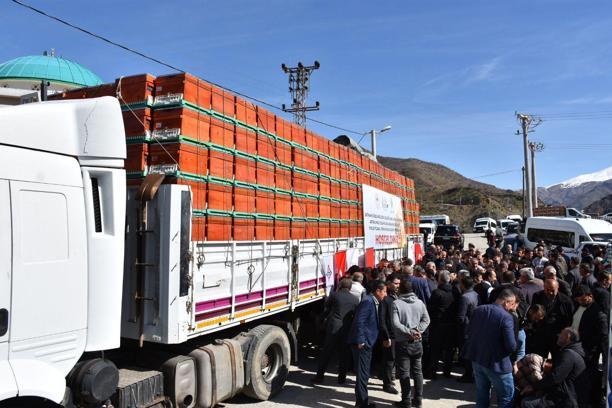 Sason’da üreticilere 2 bin kovan dağıtıldı