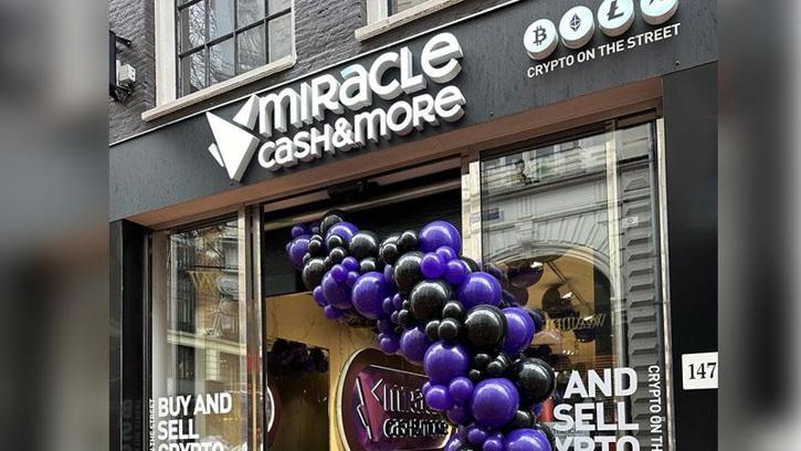 Miracle Cash & More open new store in Amsterdam