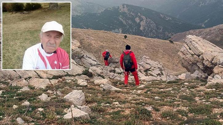 Yıldız Dağı'nda kaybolan emekli öğretim üyesinin arkadaşları yoruldukları için tırmanışa devam etmemiş