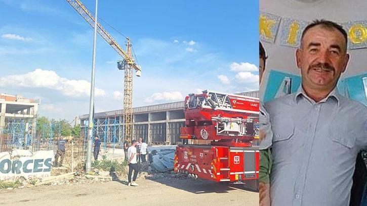 Ankara'da inşaatta vinç halatı koptu; baba- oğul öldü