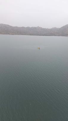 Aydın'da yangın söndürme uçağının burun kısmı su aldığı Bafa Gölü'ne battı / Ek fotoğraflar