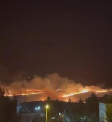 Diyarbakır'da anız yangını