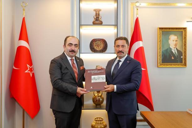 Hatay Valisi Masatlı, Türk Tarih Kurumu Başkanı Özgen’i ağırladı