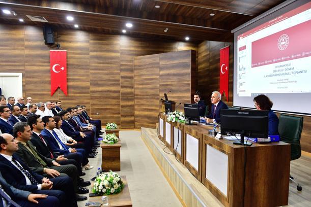 Diyarbakır’da 2’nci dönem İl Koordinasyon Kurulu toplantısı yapıldı