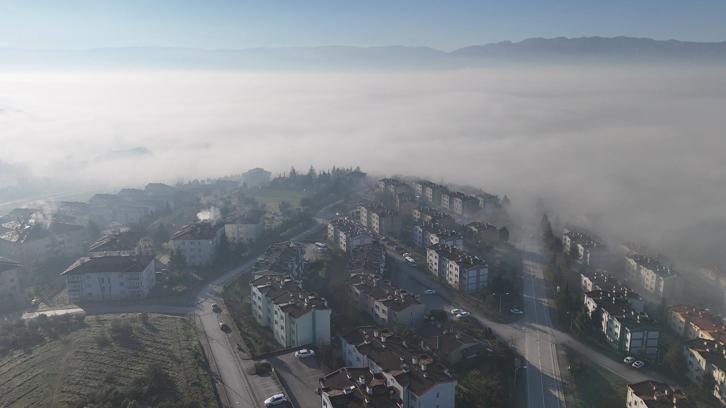 Düzce'de sis etkili oldu