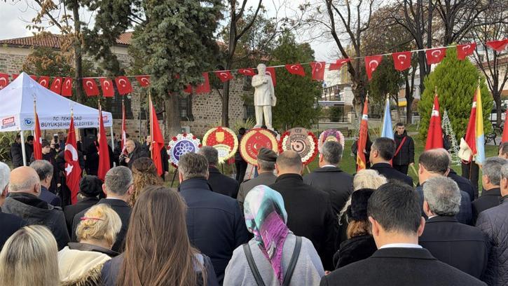 Vatan Şairi Namık Kemal,  doğumunun 184’üncü yılında anıldı