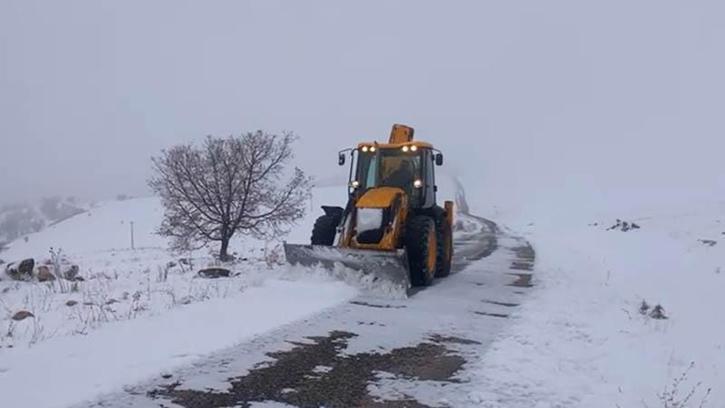 Tunceli'de 40 köy yolu ulaşıma kapandı