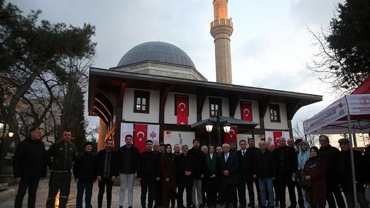 Edirne’de restorasyonu tamamlanan 5 asırlık cami ibadete açıldı