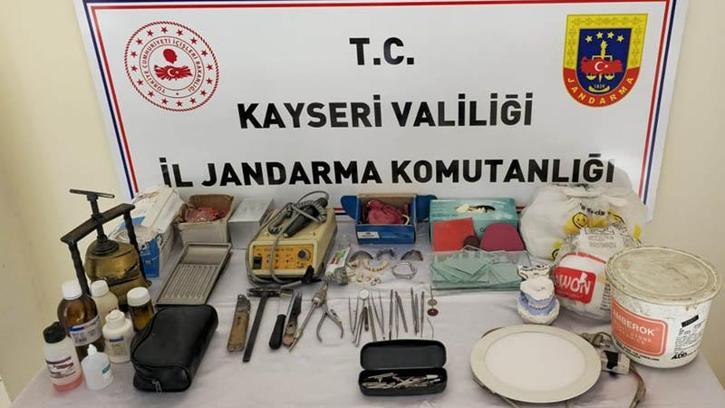 Kayseri'de sahte diş hekimi gözaltına alındı