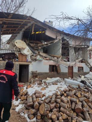 Kahramanmaraş'ta, gaz sıkışması sonucu patlama: 1 yaralı