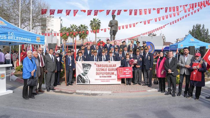 Atatürk’ün Tarsus’a gelişinin 102'nci yılı coşkuyla kutlandı