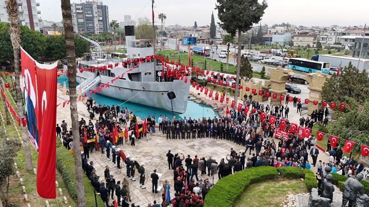 Nusret Mayın Gemisi’nde anma