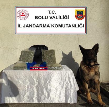 Yolcu otobüsünde uyuşturucu ele geçirildi 2 gözaltı
