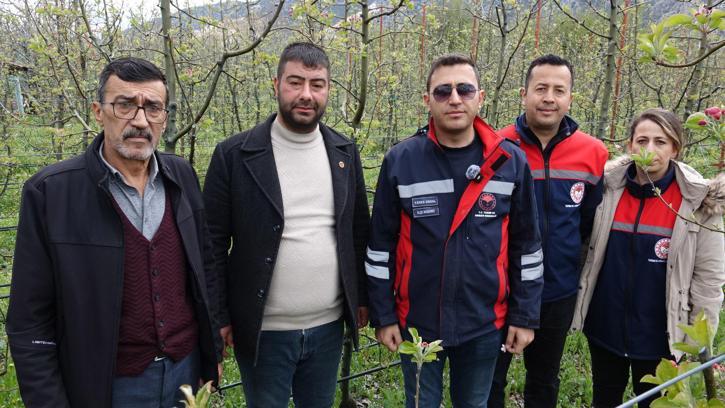 Eğirdir'de zirai don zararı