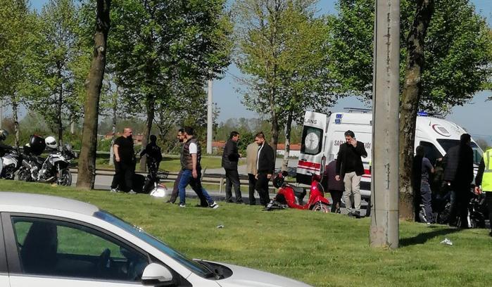 Motosiklet, bisiklete çarptı; 74 yaşındaki bisikletli öldü
