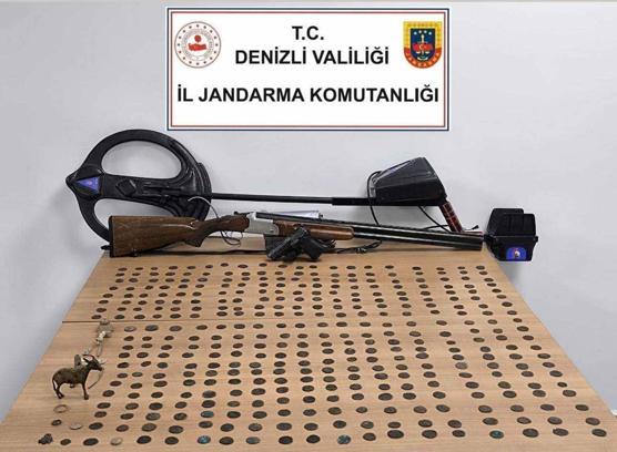 Denizli'de 392 parça tarihi eser ele geçirildi