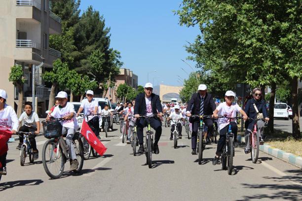 Gercüş’te bisiklet turu etkinliği