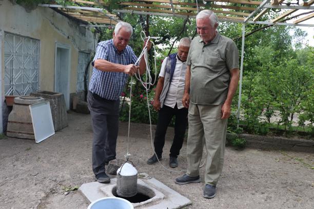 Kışın karla doldurulan kuyular, yazın serinlemek için kullanılıyor/Ek fotoğraflar