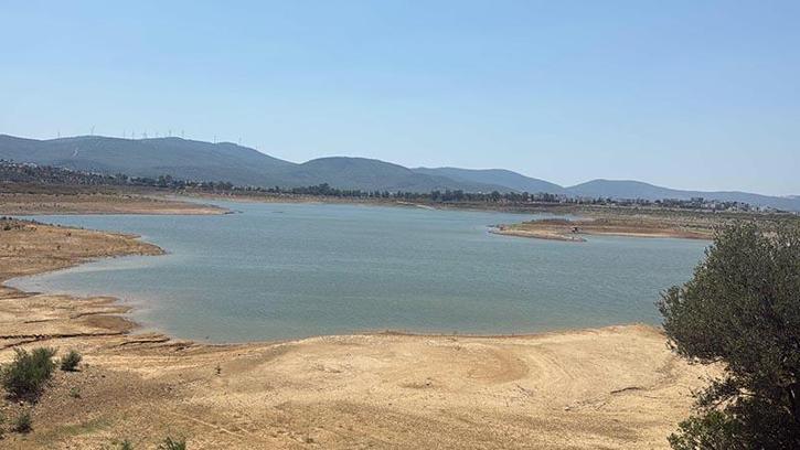 Bodrum'da barajlardaki su azaldı