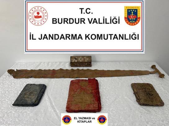 Bucak'ta tarihi eser operasyonu