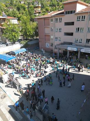 Feke’de Gazze’ye yardım kermesi