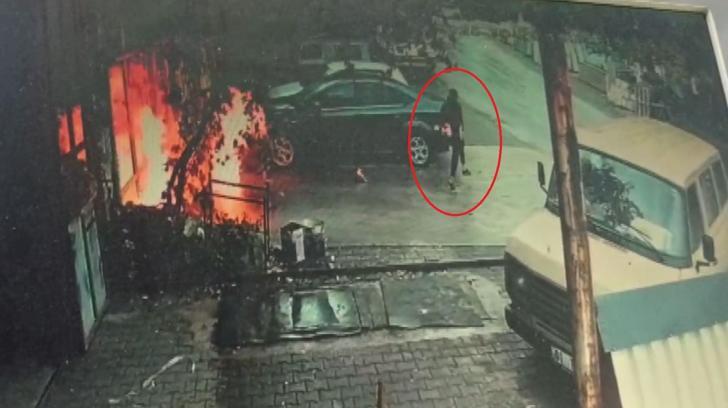 Tamirhanede otomobil alev aldı: 2 yaralı