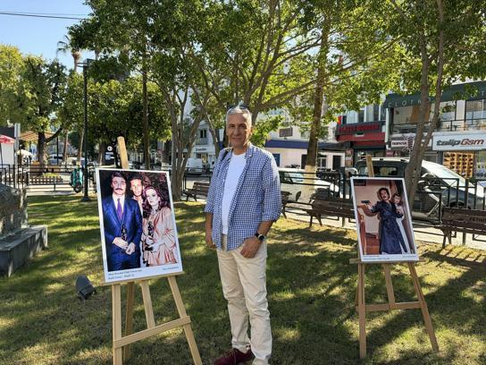 Fethiye'de 'Yeşilçam set fotoğrafları' sergisine ilgi