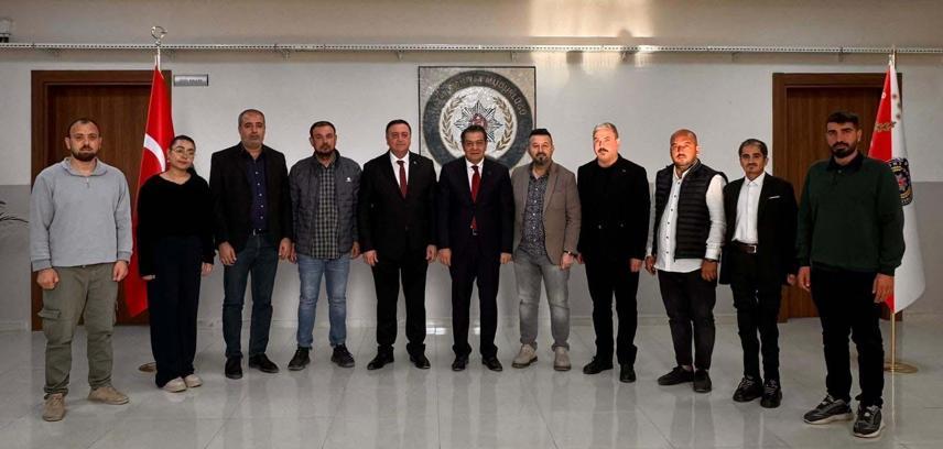 Hatay Basın Cemiyeti’nden Emniyet Müdürü Yılmaz’a ziyaret