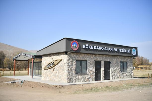 Tomarza'da Böke kano alanı projesinde sona gelindi