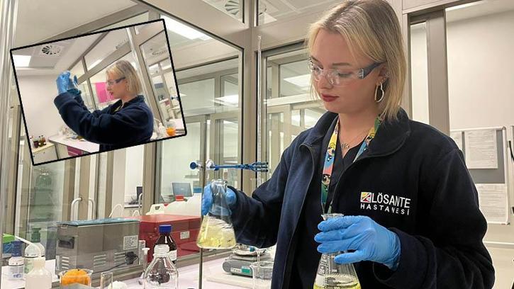 Kanseri yendiği hastanede gıda mühendisi oldu