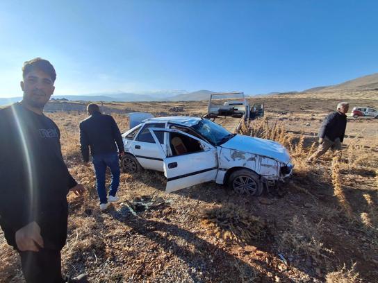 Niğde'de otomobil takla attı; 1 yaralı