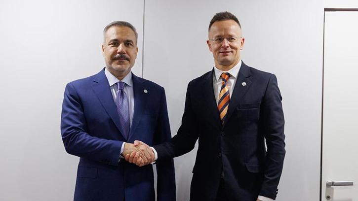 Bakan Fidan, Macaristan Dışişleri Bakanı Szijjarto ile görüştü