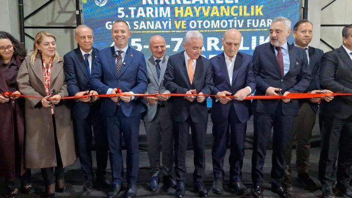 Kırklareli'de Tarım, Hayvancılık, Gıda, Sanayi ve Otomotiv Fuarı açıldı