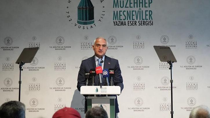 Bakan Ersoy: Mana ve Nakış Sergisi dünyada bir ilk